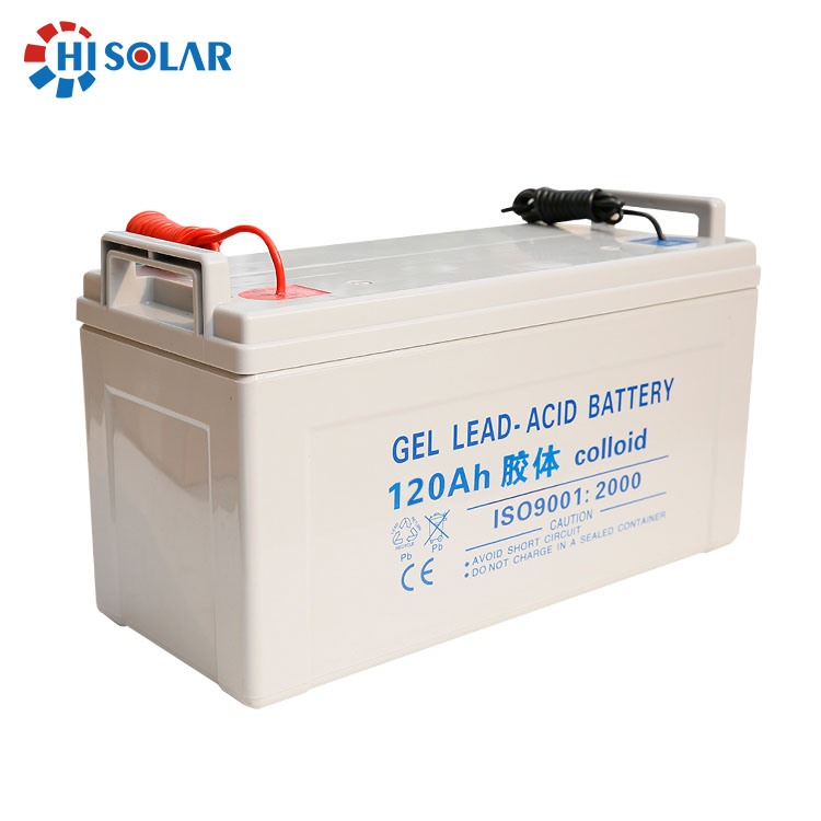 Batterie rechargeable 12V 120Ah plomb-acide GEL scellée pour système ups