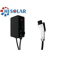 3 - Phase Power Supply 7kw 14kw wall mounted AC Electric Vehicle Charger Station